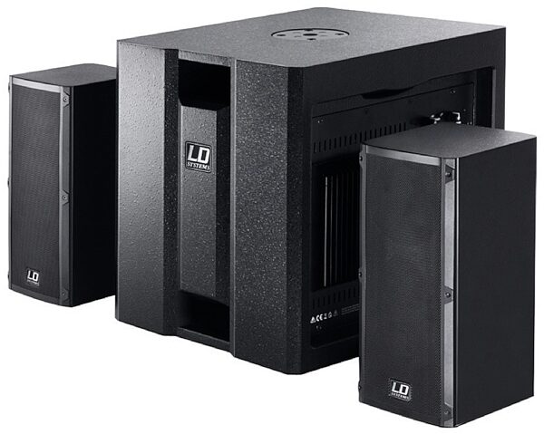 LD Systems DAVE 8 ROADIE Portable Sound System, Main