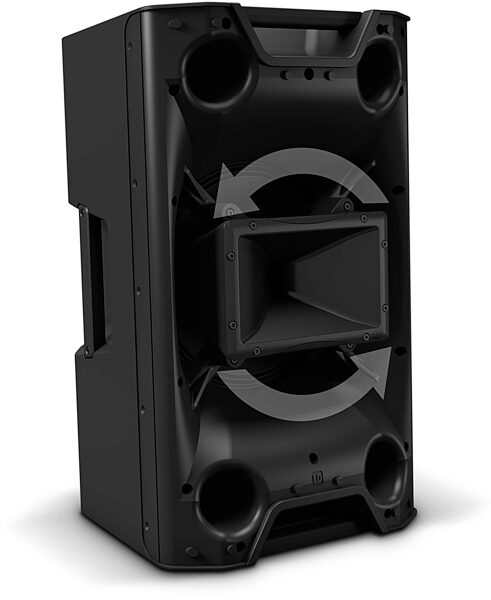 LD Systems ICOA 12 A BT Powered Coaxial Loudspeaker with Bluetooth, Single Speaker, Rotatable Horn Vertical