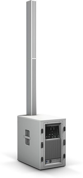LD Systems MAUI 44 G2 Powered Column PA System, White, Action Position Back