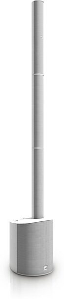 LD Systems Maui 5 Ultra-Portable Column PA System, White, Action Position Back