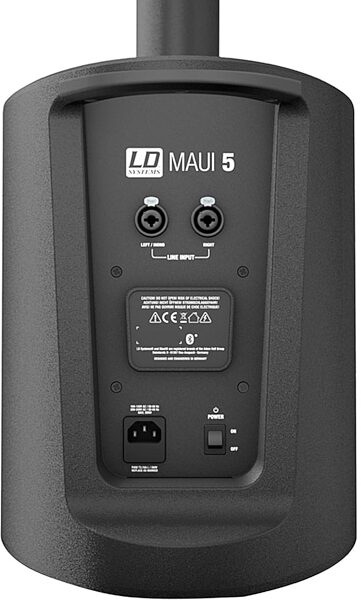 LD Systems Maui 5 Ultra-Portable Column PA System, View 4