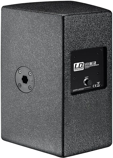 LD Systems Stinger MIX 6 G2 Passive 2-Way PA Speaker Slave, Rear