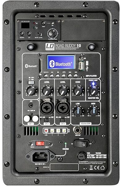 LD Systems RoadBuddy 10 B5 Battery-Powered Portable PA System, View