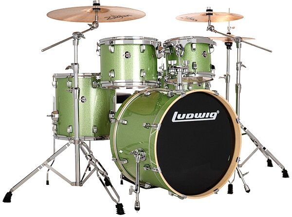 Ludwig LE522 Evolution Complete Drum Set, 5-Piece, view