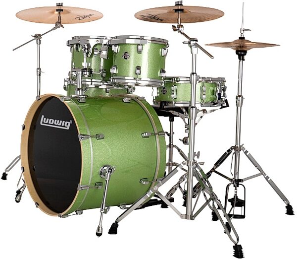 Ludwig LE522 Evolution Complete Drum Set, 5-Piece, view