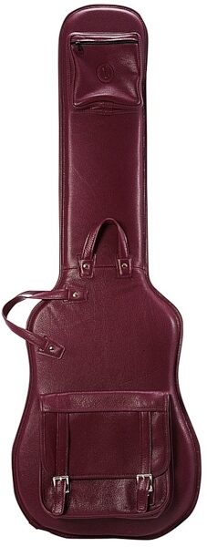 Levy's LM19 Leather Electric Bass Gig Bag, Burgundy