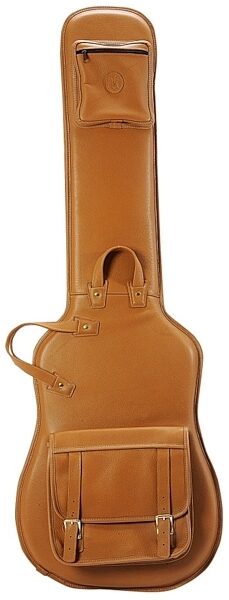 Levy's LM19 Leather Electric Bass Gig Bag, Tan