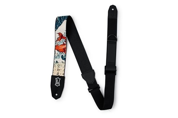Levy's MPRH-16 Right Height Guitar Strap, 2-Inch, New, view
