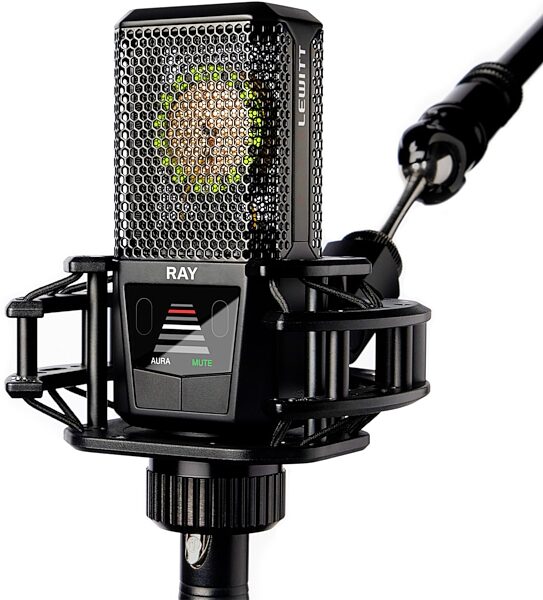 Lewitt Audio Ray XLR Condenser Microphone, New, Action Position Back