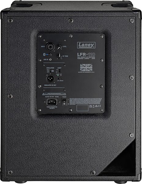 Laney LFR-110 Active Guitar Speaker Cabinet (250 Watts, 1x10"), New, Action Position Back