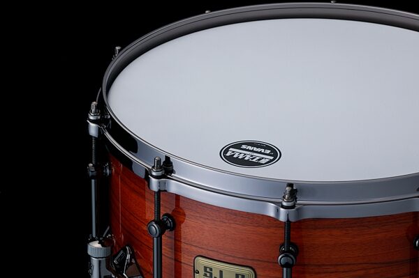 Tama SLP Snare G-Maple Snare Drum, Action Position Back