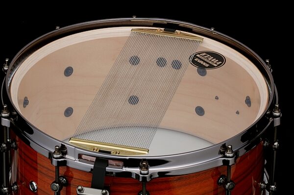 Tama SLP Snare G-Maple Snare Drum, Action Position Back