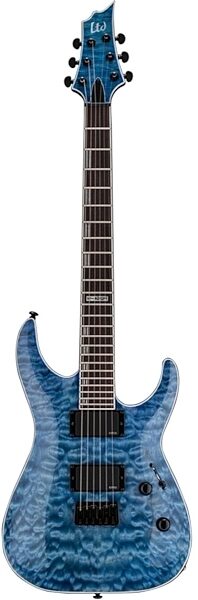 ESP LTD H-401QM Electric Guitar, Faded Sky Blue