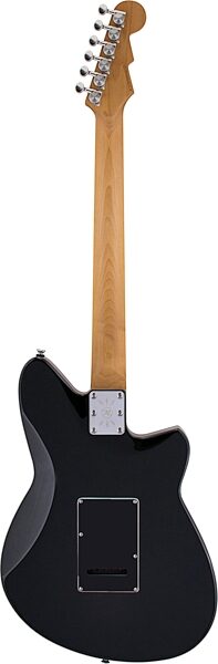 Reverend Jetstream 390 Electric Guitar, Left-Handed, Midnight Black, Action Position Back