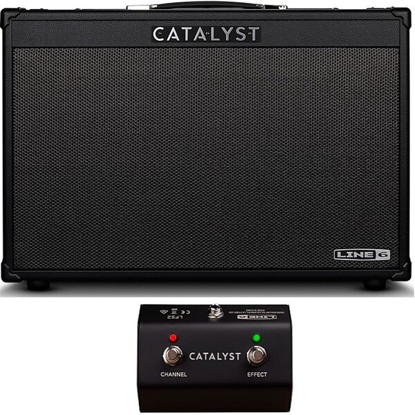 Line 6 Catalyst 200 Guitar Combo Amplifier (200 Watts, 2x12"), view