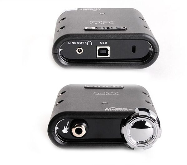 Line 6 POD Studio GX USB Computer Recording Interface, Front and Back