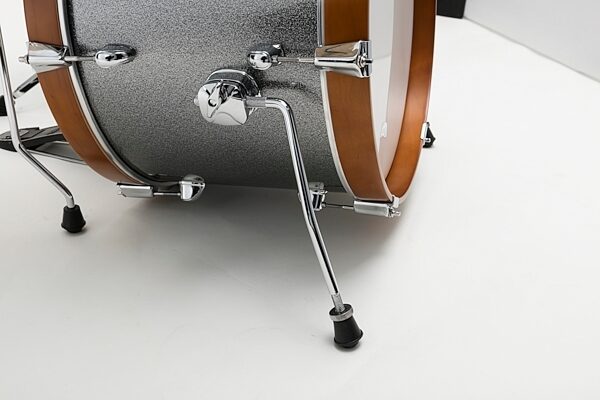 Tama Club Jam Drum Shell Kit, 4-Piece, Galaxy Silver, Detail Front