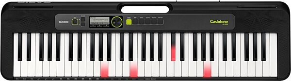 Casio LK-S250 Casiotone Portable Electronic Keyboard with Lighted Keys, New, Action Position Back