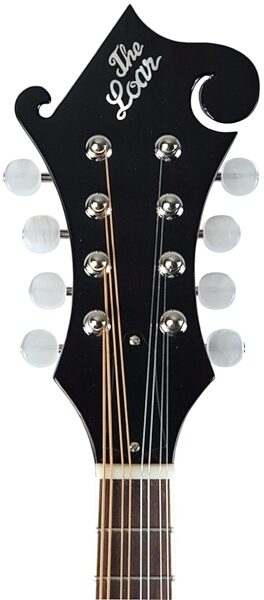 The Loar LM-520 Performer Series F-Style Mandolin, Headstock