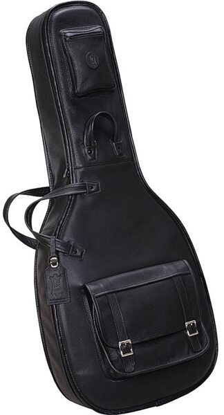 Levy's LM20J Leather Jumbo Acoustic Guitar Gig Bag, Main