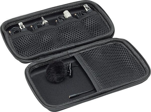 Samson LM7x Unidirectional Lavalier Microphone, Black, Action Position Back