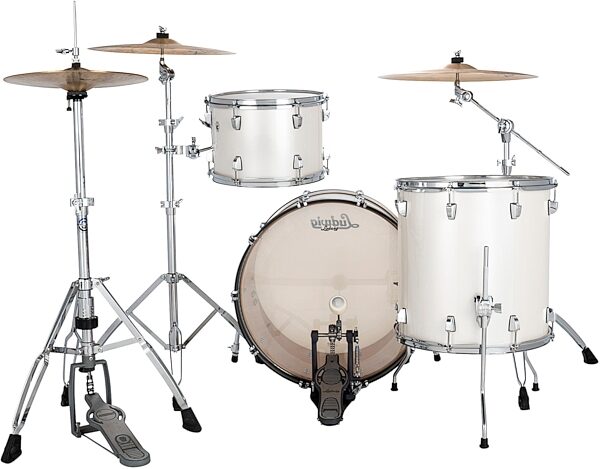 Ludwig LN34233TX Neusonic FAB 3-Piece Drum Shell Kit, Action Position Back