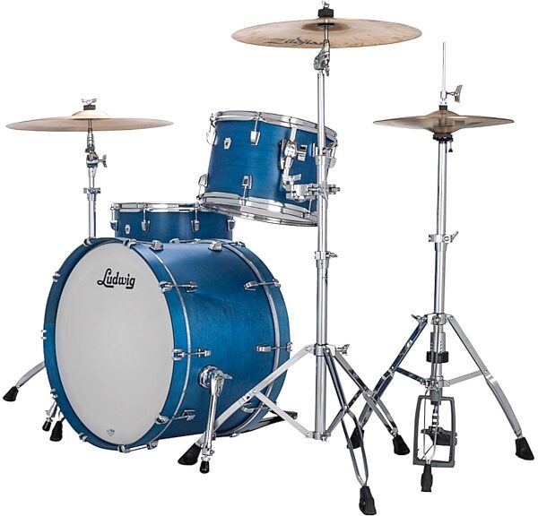Ludwig LN34233TX Neusonic FAB 3-Piece Drum Shell Kit, Action Position Back