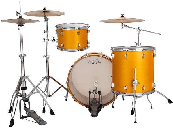 Ludwig LN34233TX Neusonic FAB 3-Piece Drum Shell Kit, Action Position Back