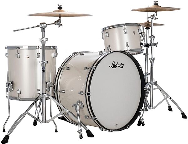 Ludwig LN34233TX Neusonic FAB 3-Piece Drum Shell Kit, Action Position Back