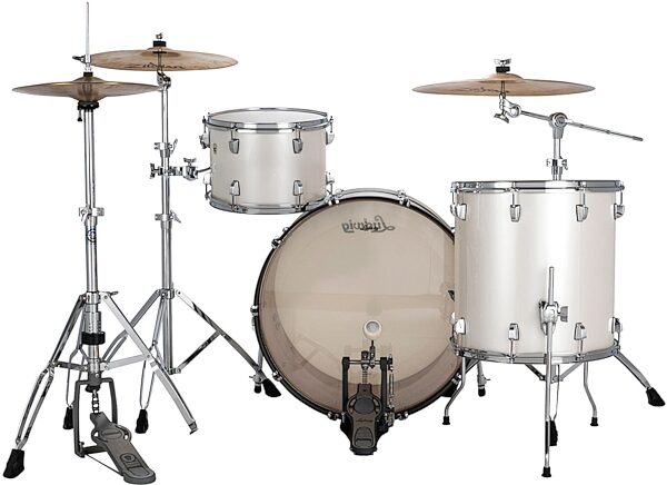 Ludwig LN34233TX Neusonic FAB 3-Piece Drum Shell Kit, Action Position Back