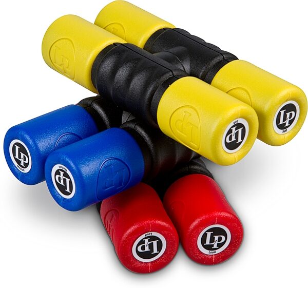 Latin Percussion 441 Twist Shaker, Blue, Medium, Main