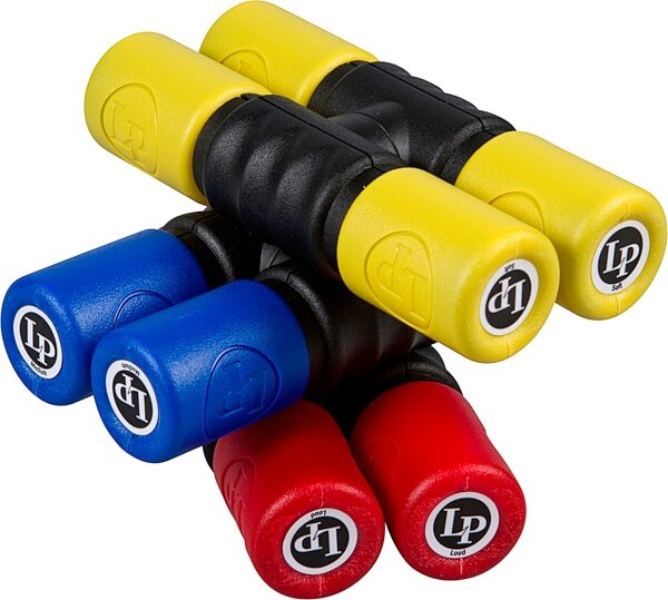 Latin Percussion 441 Twist Shaker, Blue, Medium, Main