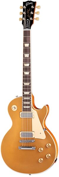 Gibson Limited Edition Les Paul Deluxe Gold Top Electric Guitar with Case, Main