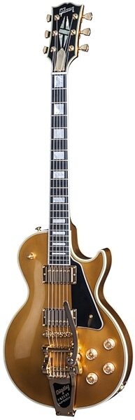 Gibson Limited Edition Les Paul Fort Knox Electric Guitar with Bigsby (and Case), Black Pickguard