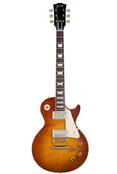 Gibson 1959 Les Paul Reissue Electric Guitar (with Case), Sunrise Teaburst