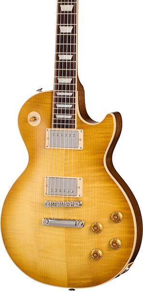 Gibson Les Paul Standard '50s Faded Electric Guitar (with Case), Vintage Honey Burst, Action Position Back