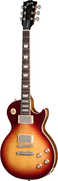 Gibson Les Paul Standard '60s Faded Electric Guitar (with Case), Vintage Bourbon Burst, Action Position Back