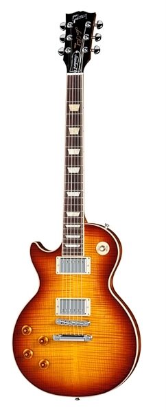Gibson 2013 Les Paul Premium AAAA Top Electric Guitar (with Case), Left-Handed, Honeyburst