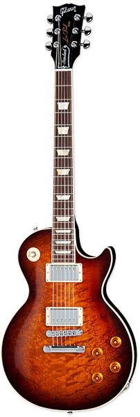 Gibson 2013 Les Paul Standard Birdseye Electric Guitar (with Case), Desert Burst