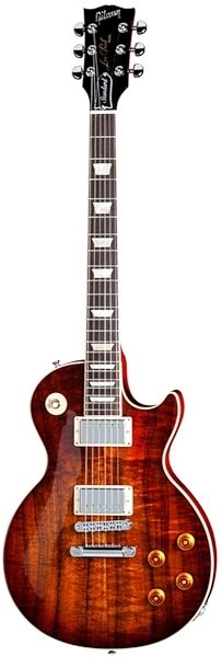 Gibson Les Paul Standard Figured Koa Electric Guitar (with Case), Tea Burst