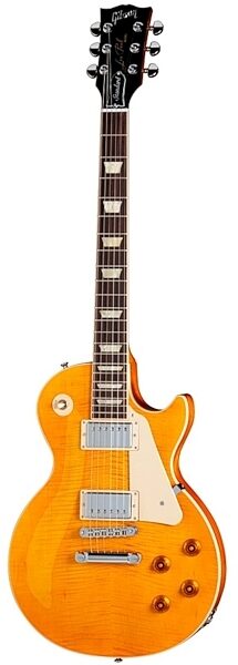 Gibson 2013 Les Paul Standard Electric Guitar (with Case), Transparent Amber