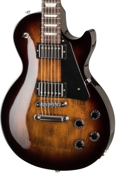 Gibson Les Paul Studio Electric Guitar (with Soft Case), Smokehouse Burst, Blemished, View
