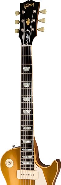 Gibson Custom 50th Anniversary 1968 Les Paul Goldtop Electric Guitar (with Case), Action Position Back