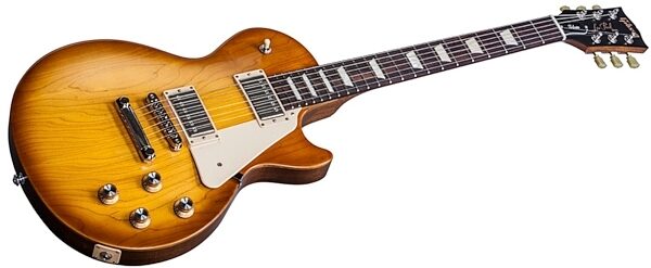 Gibson 2017 Les Paul Tribute T Electric Guitar, Faded Honey Burst Closeup