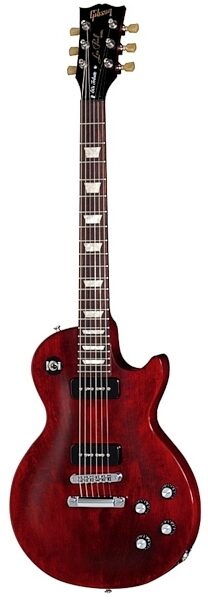 Gibson Les Paul '50s Tribute Min-ETune Electric Guitar (with Gig Bag), Wine Red
