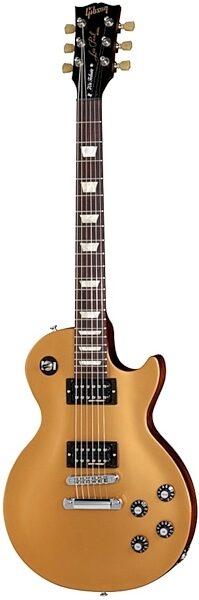 Gibson Les Paul '70s Tribute Min-ETune Electric Guitar (with Gig Bag), Gold Top
