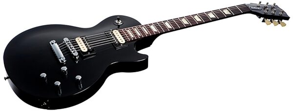 Gibson Les Paul Future Tribute Min-ETune Electric Guitar (with Gig Bag), Ebony Closeup