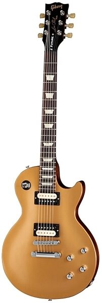 Gibson Les Paul Future Tribute Min-ETune Electric Guitar (with Gig Bag), Gold Top