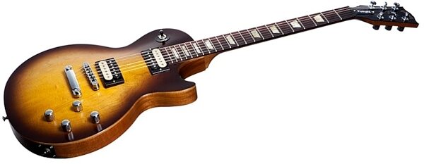 Gibson Les Paul Future Tribute Electric Guitar (with Gig Bag), Vintage Sunburst Closeup
