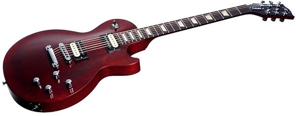 Gibson Les Paul Future Tribute Electric Guitar (with Gig Bag), Wine Red Closeup